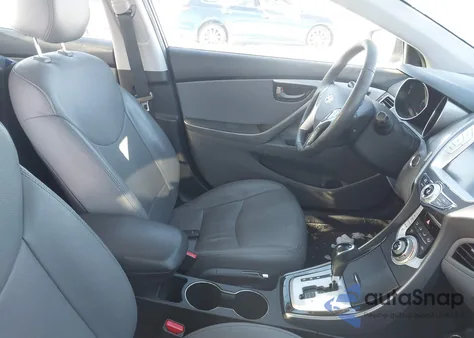 2012 Hyundai Elantra Limited from USA, damaged, VIN 5NPDH4AE8CH089822